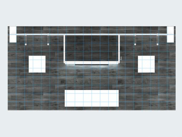 RE-2038 Trade Show Rental Inline -- Plan View